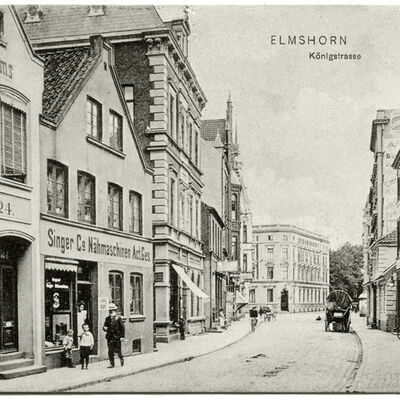Postkarte K&ouml;nigstra&szlig;e
