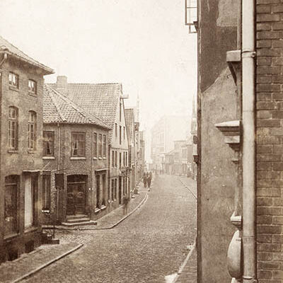 K&ouml;nigstra&szlig;e 42 Stra&szlig;enansicht 1900