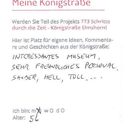 Bild vergr&ouml;&szlig;ern: Meine K&ouml;nigstra&szlig;e 17
