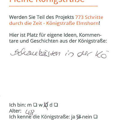 Bild vergr&ouml;&szlig;ern: Meine K&ouml;nigstra&szlig;e 19