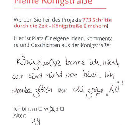 Bild vergr&ouml;&szlig;ern: Meine K&ouml;nigstra&szlig;e 22