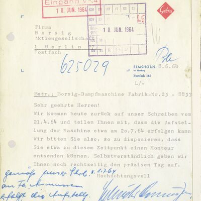 Herkunft der Dampfmaschine