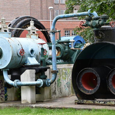 Industriedenkmal am Hafen
