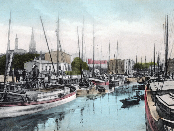 Bild vergr&ouml;&szlig;ern: Hafen 1910