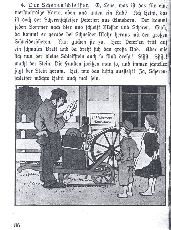 Bild vergr&ouml;&szlig;ern: Petersen im Lesebuch
