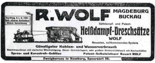 Bild vergr&ouml;&szlig;ern: Inbetriebnahme einer Dampflokomobile