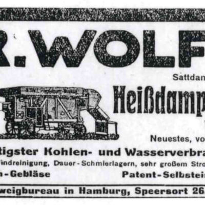 Inbetriebnahme einer Dampflokomobile