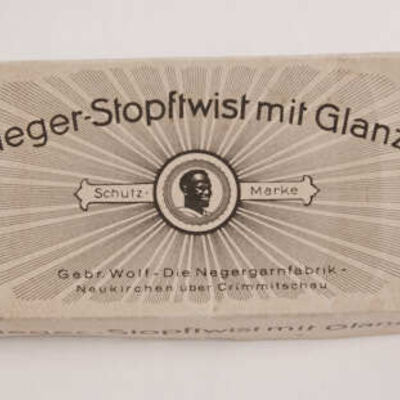 N-Wort-Stopftwist mit Glanz