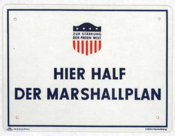 Bild vergr&ouml;&szlig;ern: Marshallplan