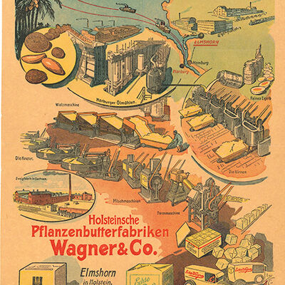 Werbeplakat Margarine