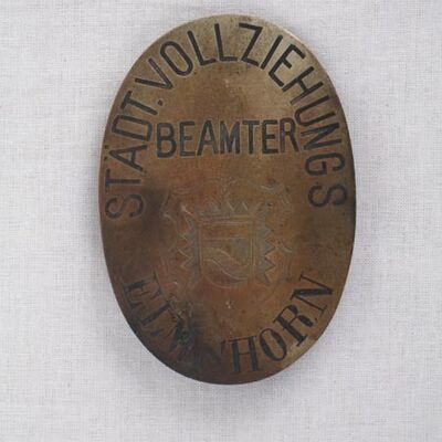 A-0386 Dienstabzeichen Elmshorner Vollzugsbeamte