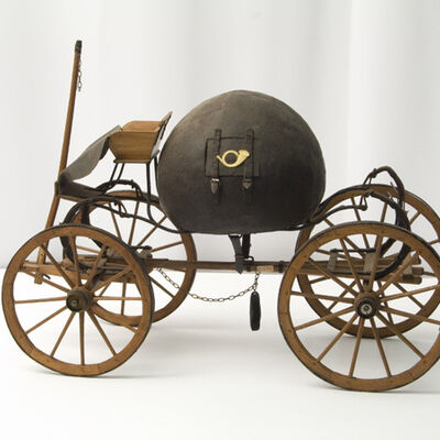 A-0497 Modell Kugelpostwagens