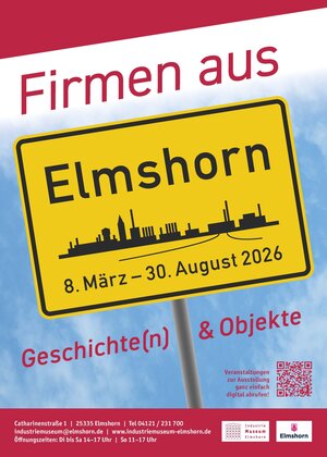 Postkarte Firmen aus Elmshorn